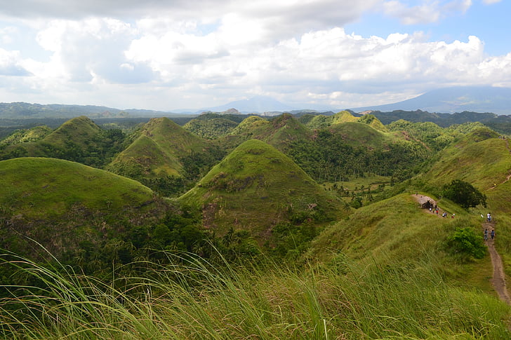 heuvels, Filippijnen, natuur, buiten