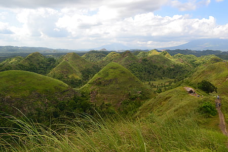 Hügel, Philippinen, Natur, im freien