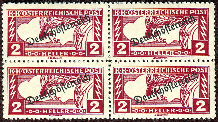 timbre, Autriche, Allemagne