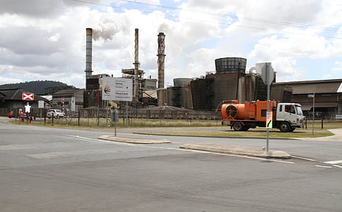 Fabrik, Herstellung von Zucker, Ethanol, Zuckerrohr, Landschaft, Bauern, Westaustralien