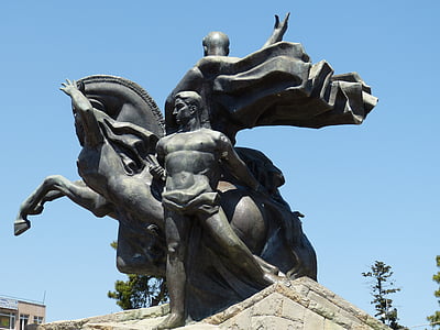 Antalya, riviera turcească, vacanta, Monumentul, Statuia, sculptura, punct de reper