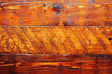 brown, wooden, surface, wood, grain, texture, wood - material