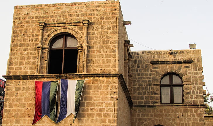 Xipre, Ayia napa, Monestir, medieval, finestra, arquitectura, pedra construïda