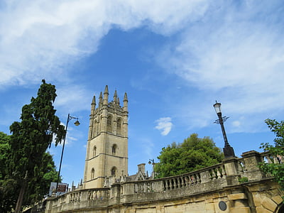 Magdalen, vysoká škola, Most, Oxford, Univerzita, Oxfordshire