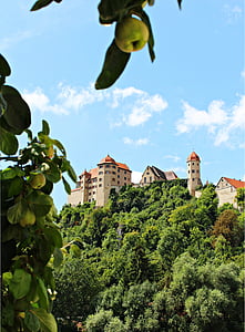 Castle, abad pertengahan, tempat-tempat menarik, Menara, batu, memaksakan, arsitektur