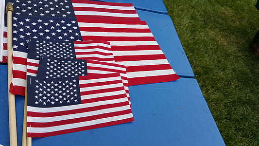 vėliavos, Jungtinės Amerikos Valstijos, liepos 4, atostogų