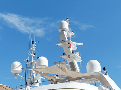 radar, systèmes radar, navigation, antenne, transmission, communication, Yacht
