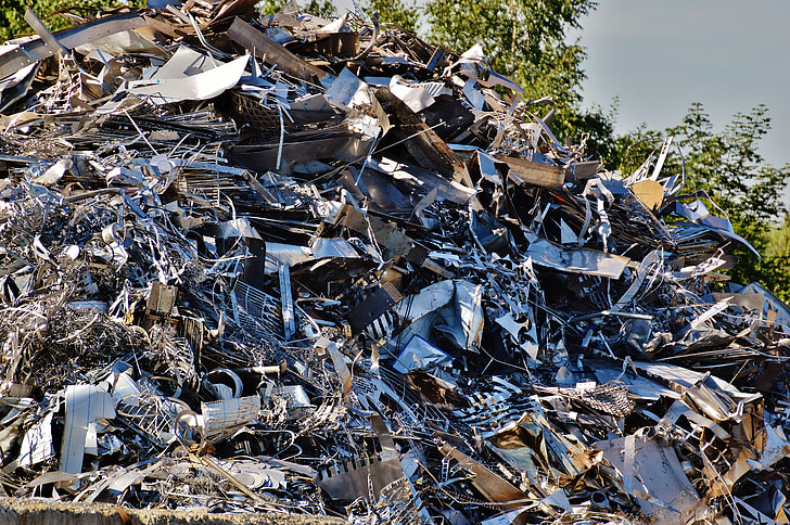 železo, šrot, kovového šrotu, železného šrotu, Recyklácia, kov, staré