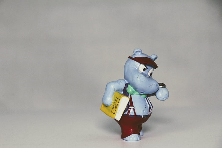 Happy hippo, samling, überraschungseifigur, leker, filter, Modena, Office