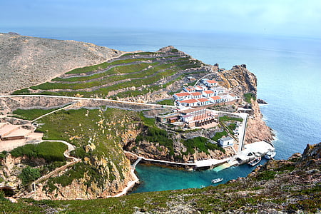 Berlengas, Portugalia, na wyspę Berlenga, Wyspa, piękno, Natura, czysta woda