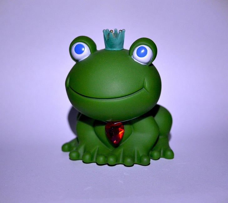 con ếch, con trai của nhà vua, màu xanh lá cây, Ao, lá