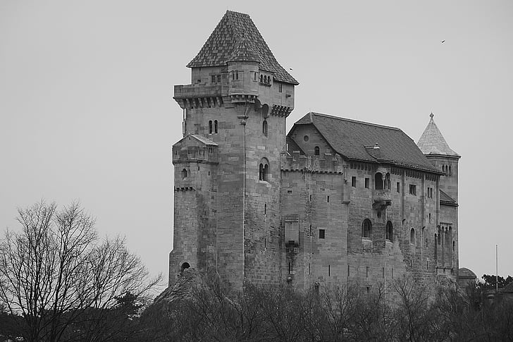 Burg lichtenstein, grad, Lihtenštajn, srednjem veku, Knight's castle, Mödling