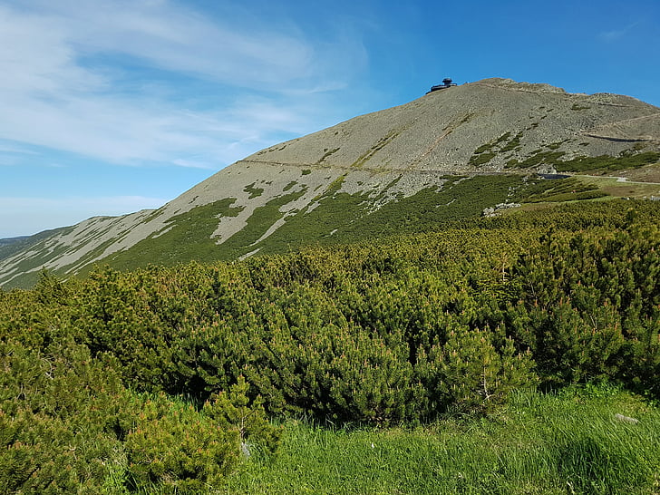 muntanyes, gegant muntanyes Krkonoše, vacances, rutes de senderisme, natura, muntanya senderisme, veure