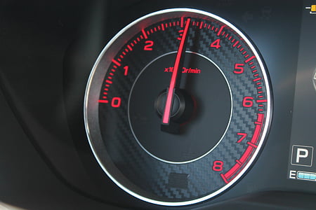 tachometer, car, arrow, dashboard, speedometer, gauge, land Vehicle