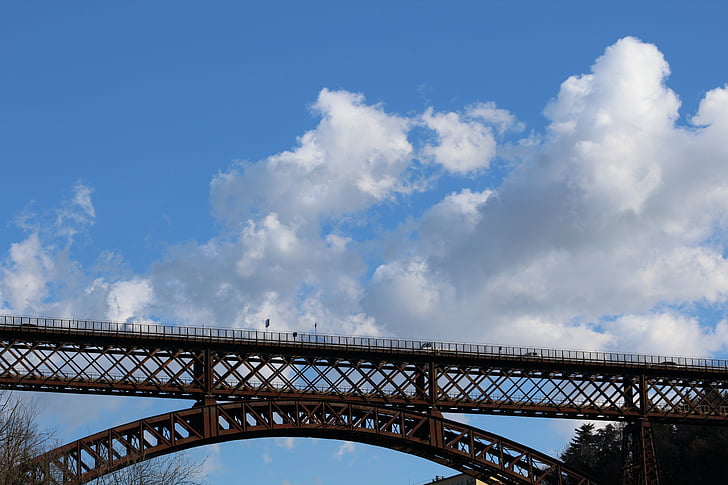 híd, Ponte di paderno, Burford bridge, St michael's bridge, Iron bridge, közlekedés, linkek