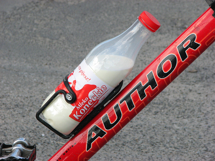 milk, koneckie milk, bike, health, author, poland