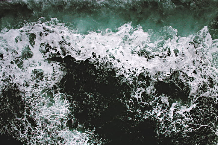 Ocean, more, vody, vlny