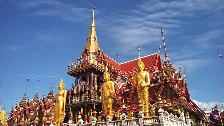 wadladprgaw, rakladprao, watlatphrao, architecture, Thaïlande, l’Asie, bouddhisme