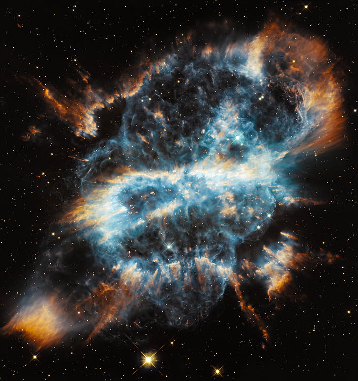spiral planetary nebula, nebula, universe, hubble, galaxy, stars, space