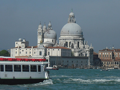 Benetke, čoln, laguno