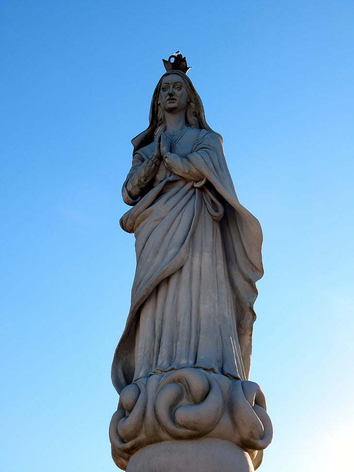 statue de, sculpture, Parc touristique, Nossa senhora da conceição, Canguçu, prière