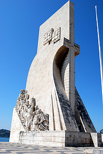 muistomerkki, tutkimusmatkailijat, Lissabonin, Portugali