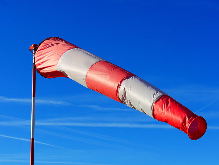 wind sock, aviation, airport, sky, wind, fly, use