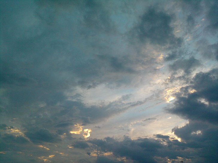 Texas, odpoledne, obloha