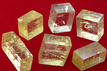 calcite, stone, natural, mineral, kopalina, color stone, fracture