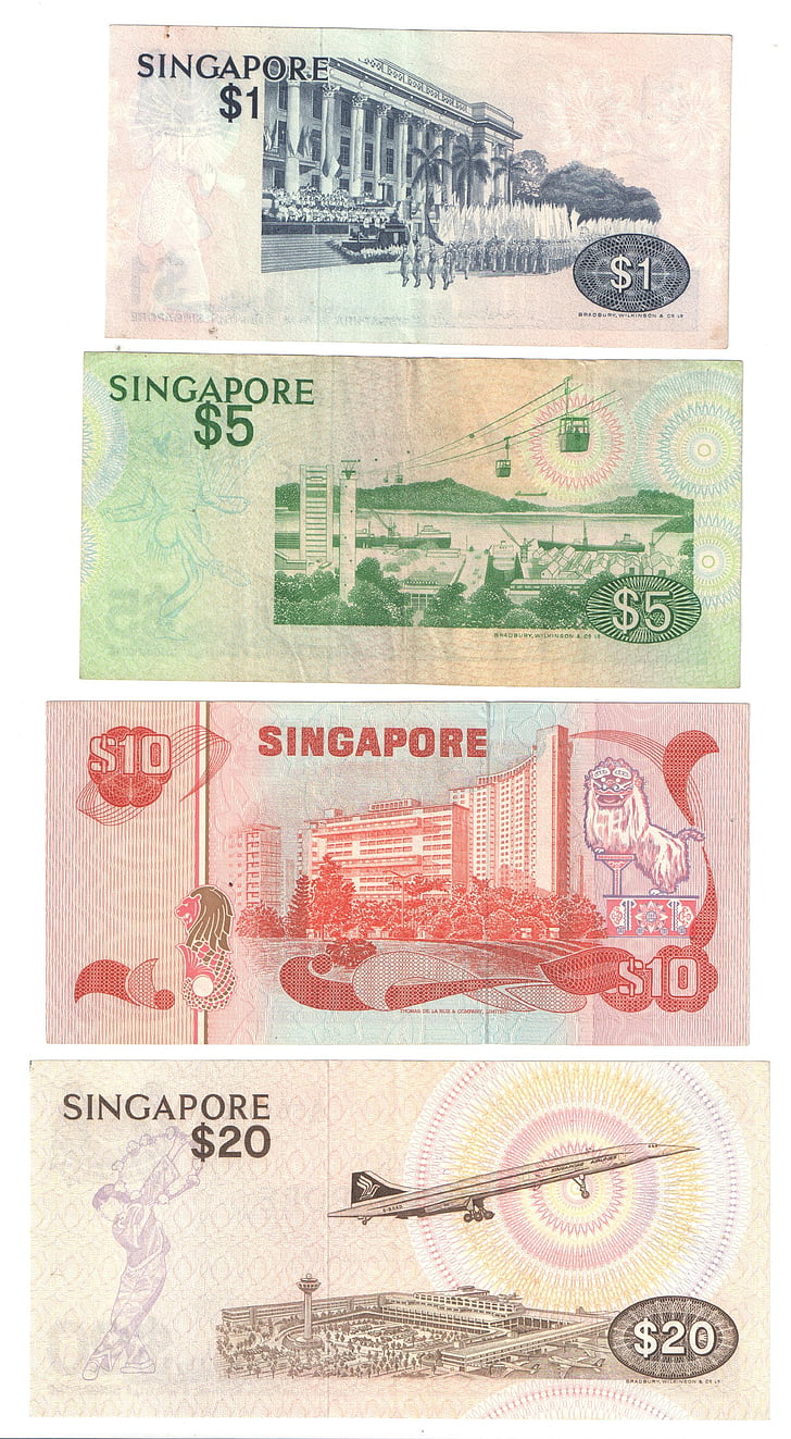 Singapur, ocell, Notes, 1976