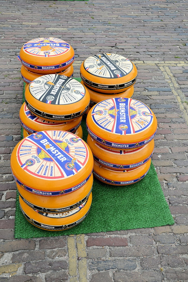 fromage, marché, Edam, Holland, tradition, culture, cultures