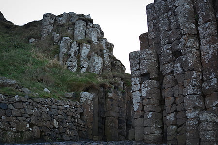 Obrův chodník, Severní Irsko, kameny, skalní útvar, Příroda, UNSECO