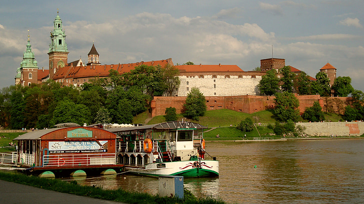 Wawel, замък, Краков, Полша, Паметник, музей, архитектура