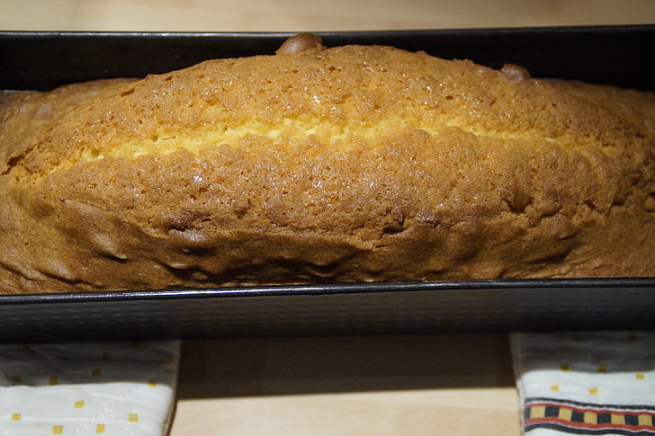 Brød pan, kake, sand kake, bake, ovn, bakt