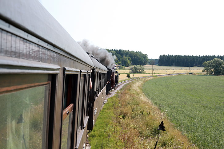 Pociąg, pociąg parowy, Steam, kolejowe, lokomotywa, transportu, transportu