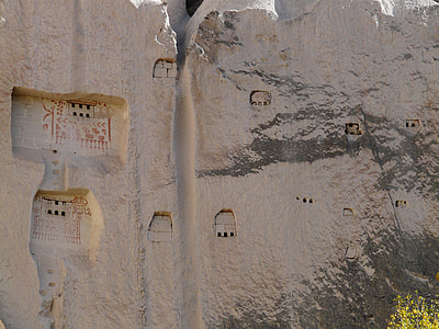 Vallée des roses, Cappadoce, tuf, Turquie, sites de nidification, pigeons, oiseaux