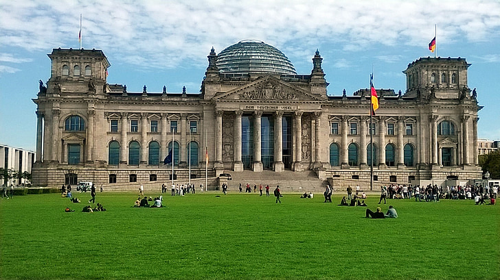 Berlin, Nemčija, arhitektura, Park, Evropi