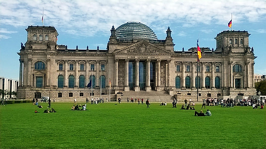 Berlin, Almanya, mimari, Park, Avrupa