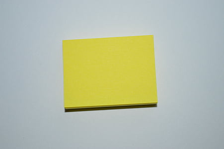 Nota, Stickies, Note, giallo, blocco, carta