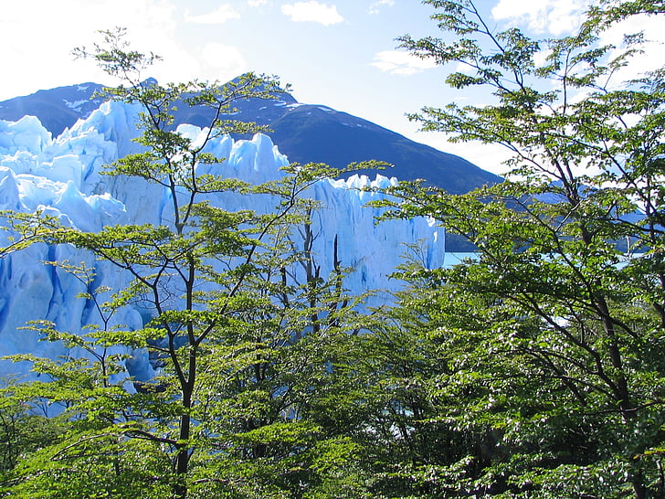 glaciär, naturen, Argentina, landskap, Perito moreno