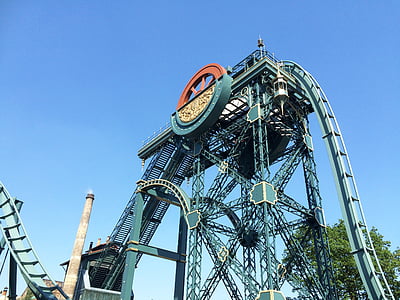 Efteling, Baron 1898, tema, roller coaster, liburan, tempat terkenal