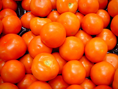 помидоры, фрукты, питание, свежий, красный, фермеры, рынок