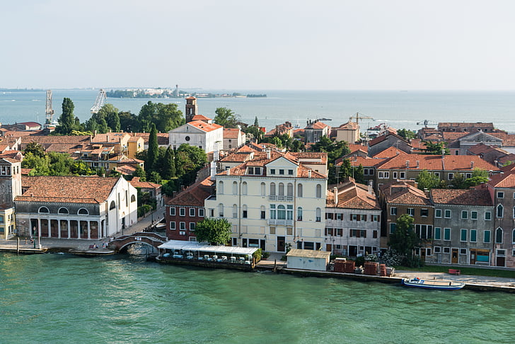 Benátky, Itálie, Evropa, cestování, kanál, voda, Architektura