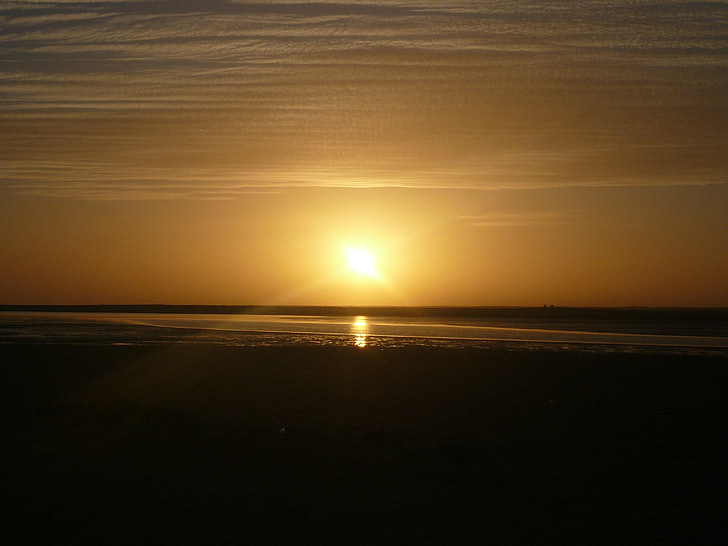 dakhla, morocco, sunset