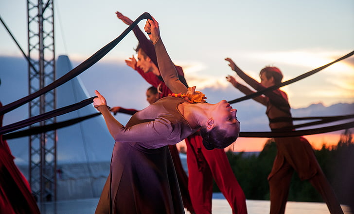 ballet at sunset, sunset, theatre, romeo and juliet, shakespeare, sky, culture