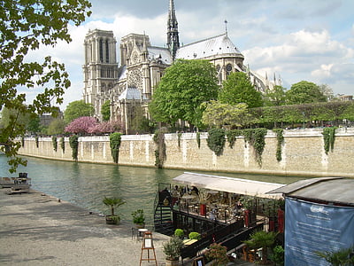 Párizs, Franciaország, Notre dame, székesegyház