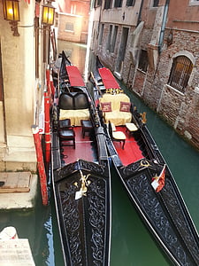 Gondola, båd, ferie, bytur, gave, Romance, Venedig
