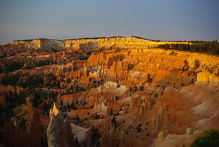 Bryce canyon, Utah, nacionalne, parka, kanjon, Bryce, priroda