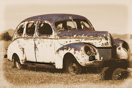 vintage cars, transportation, automobile, antique