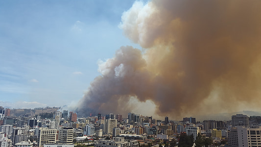 vatra, Quito, ljeto